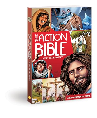 The Action Bible New Testament: God's Redemptive Story (Action Bible Series)